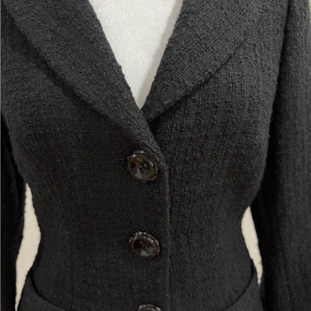 MILLY Wool Tweed Blazer (2)